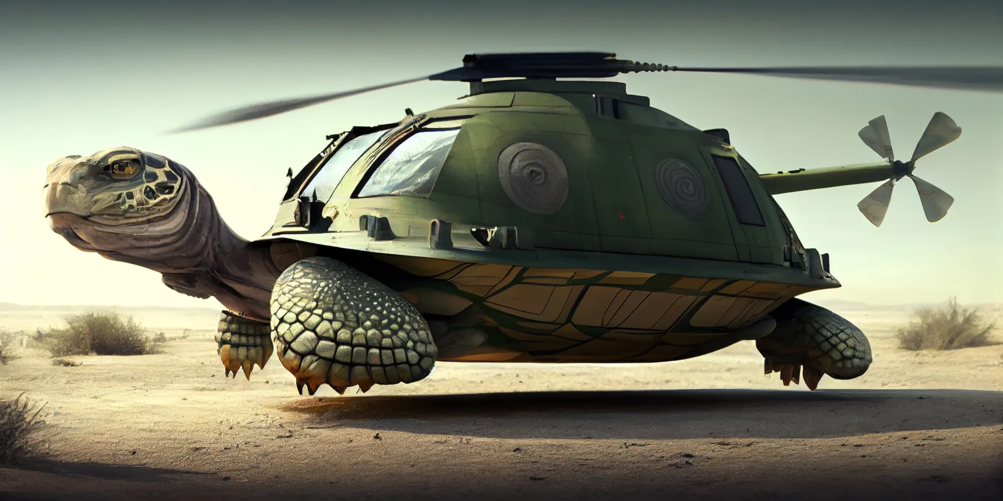 bing tortoise helicopter 2500