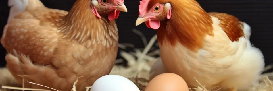 vegan chickens and eggs