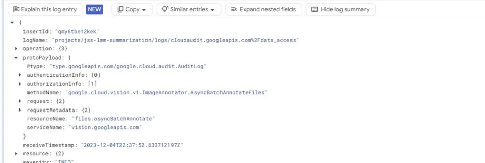 1 Log entry.max 1000x1000 1